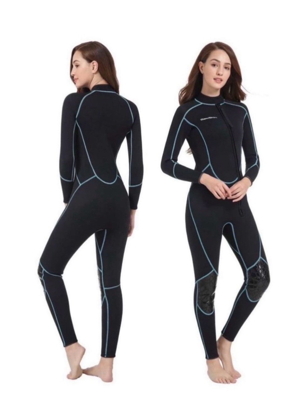 Seaskin Womens 3mm Full Body Wetsuit Size: Small #M3785